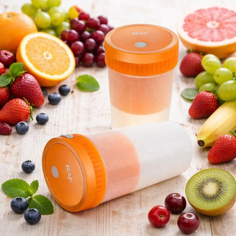 Blender Portabil Reîncărcabil USB 300ml, 6 Lame din Inox, pentru Smoothie și Shake - imagine 2
