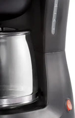 Cafetieră cu Filtru 680W, Cană din Sticlă, Capacitate 1.25L, Sistem Anti-Picurare