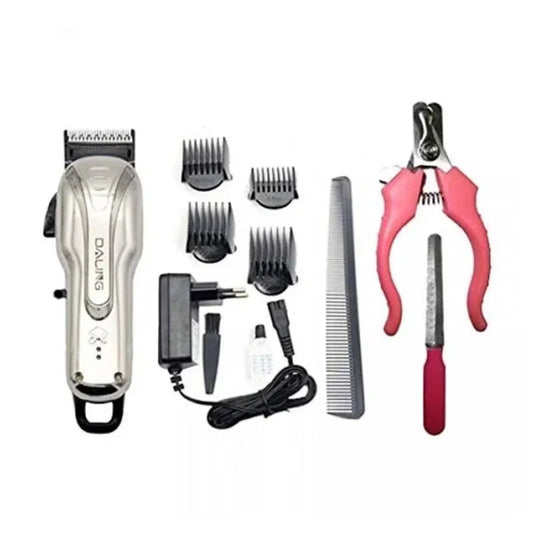 Mașină de Tuns Animale 8 în 1 – 4 Capete și Accesorii pentru Unghii