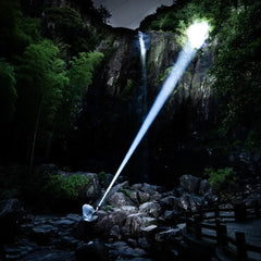 Lanternă LED Multifuncțională Reîncărcabilă – Zoom Reglabil, Încărcare Type-C, 5 Moduri Iluminare