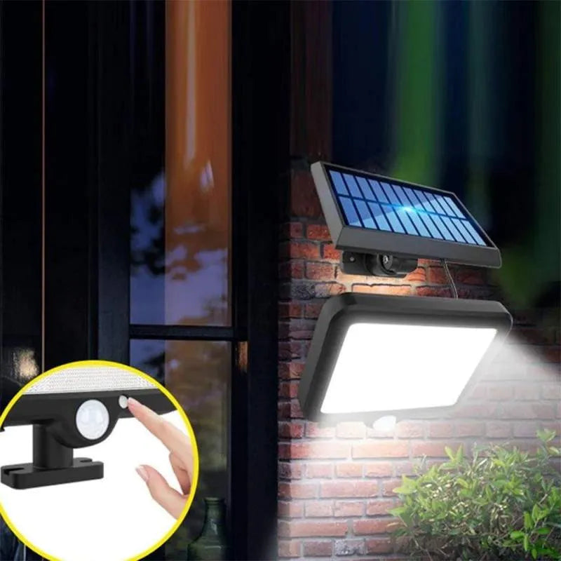 Lampa solara LED, senzor de miscare si lumina, 260 LM, rezistenta la apa - imagine 4