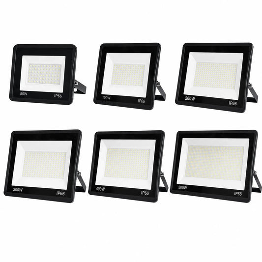 Proiector LED JORTAN Exterior 200W, Alimentare 220V, Lumina Calda, Carcasa Aluminiu, IP66 - imagine 2