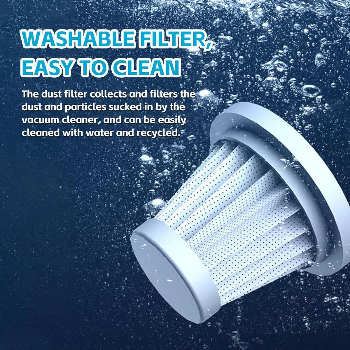 Aspirator Portabil Wireless 7-în-1 cu Funcție de Aspirare și Suflare - imagine 4