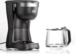 Cafetieră cu Filtru 680W, Cană din Sticlă, Capacitate 1.25L, Sistem Anti-Picurare