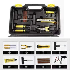 Compresor Auto 12V cu 2 Cilindri și 7 Accesorii Incluse
