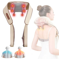 Aparat masaj cervical pentru relaxare musculara si confort zilnic - imagine 4