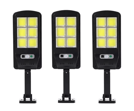 Lampa solara 60w 6 LED - uri COB cu senzor miscare cu telecomanda - Promagg.ro