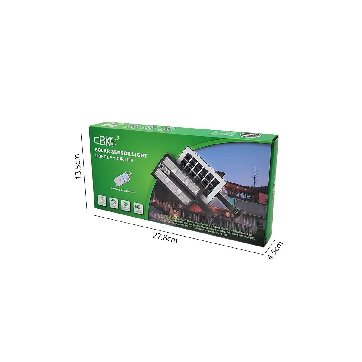 Lampa Solară de Perete IP65 cu Senzor de Mișcare - Promagg.ro