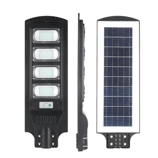 Lampă Solară Stradală LED 240W IP65 6000K cu Senzor și Telecomandă