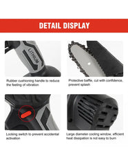 Mini Fierăstrău cu 2 Acumulatori 48V - Promagg.ro