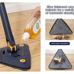 Mop Triunghiular cu Rotire 360°