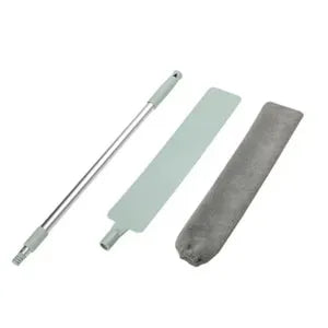 Mop Telescopic pentru Spatii Inguste, 100 x 8 cm, Albastru - imagine 2