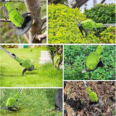 Motocoasa electrica 48V, 4000 mAh, 18000 RPM, cu 2 acumulatori - Promagg.ro