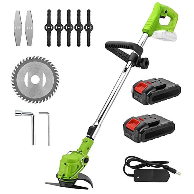 Motocoasa electrica 48V, 4000 mAh, 18000 RPM, cu 2 acumulatori - Promagg.ro