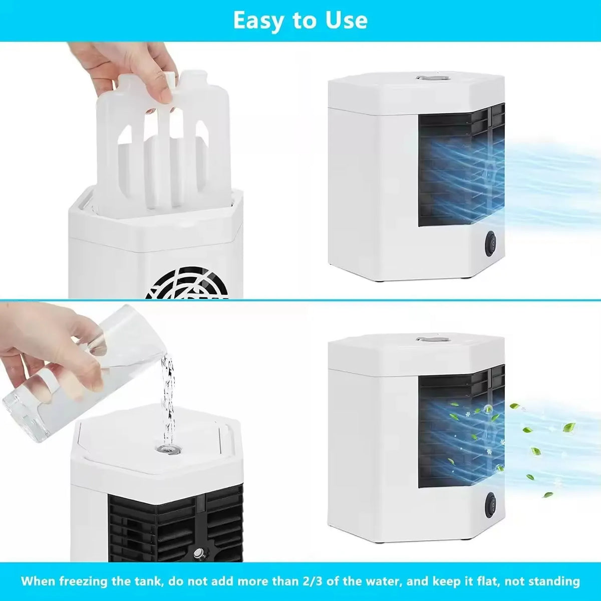 Răcitor de Aer Portabil Arctic Cool Ultra Pro - imagine 3