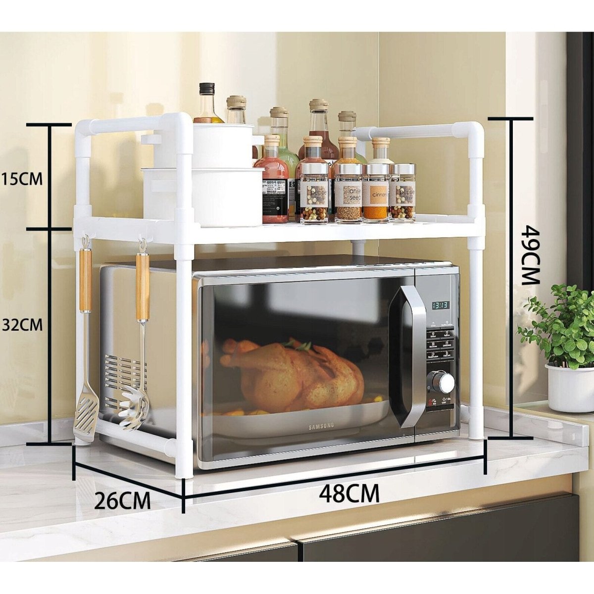 Raft Ajustabil pentru Cuptor cu Microunde - Promagg.ro