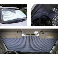 Parasolar Auto Retractabil Stil Acordeon