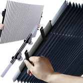 Parasolar Auto Retractabil Stil Acordeon