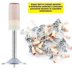 Set 100 Cuie Tip Ciuperca pentru Pistol de Fixare, 7.3 mm, Autopropulsare - imagine 5