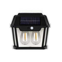 Set 3 Lampi Solare de Perete cu 2 Becuri Tip Clasic LED cu Senzor de Mișcare - Promagg.ro