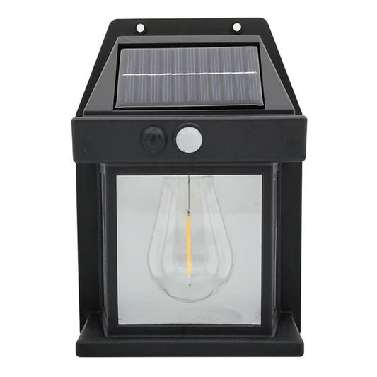 Set 3 Lămpi Solare de Perete Tip Bec Clasic cu Senzor de Mișcare - Promagg.ro