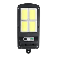 Set 3x Lampa solara 60w 4 LED - uri COB cu senzor miscare cu telecomanda - Promagg.ro