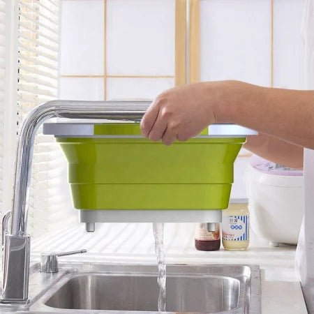 Tocator 3 in 1 multifunctional, pliabil, scurgator, uscator pentru alimente - Promagg.ro