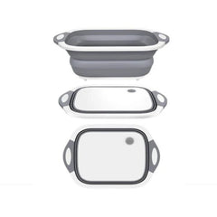 Tocator 3 in 1 multifunctional, pliabil, scurgator, uscator pentru alimente - Promagg.ro