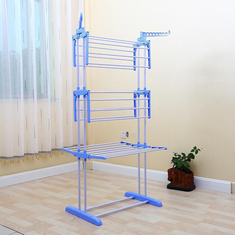 Uscător Vertical Mobil și Pliabil pentru Rufe cu Suport Umerase Inaltime 170cm - Promagg.ro