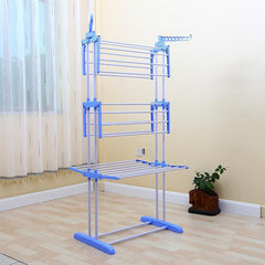 Uscător Vertical Mobil și Pliabil pentru Rufe cu Suport Umerase Inaltime 170cm - Promagg.ro