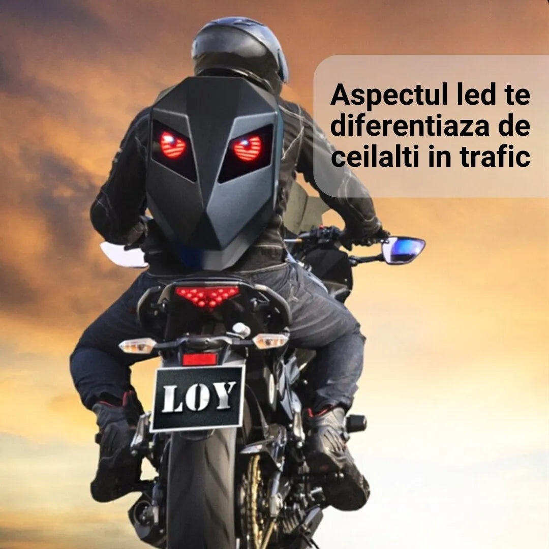 Rucsac Moto cu Ecran LED Personalizat și Multiple Moduri de Afișare - imagine 8