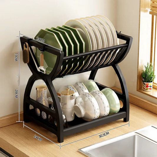 Suport Vase Bucătărie 2 Niveluri