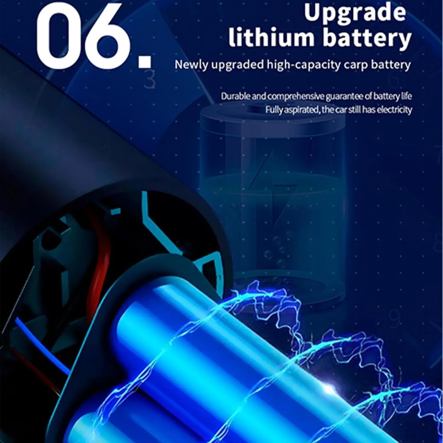 Aspirator Portabil Fără Fir cu Acumulator - imagine 9