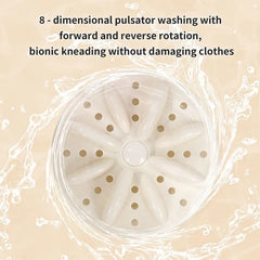 Mașină de Spălat Portabilă pentru Lenjerie și Articole Delicate