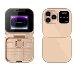 Telefon Mobil Mini cu Ecran Dublu