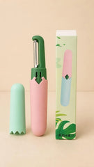 Cutit 2 in 1 cu Peeler din Otel Inoxidabil, Maner Ergonomic, Multifunctional pentru Bucatarie