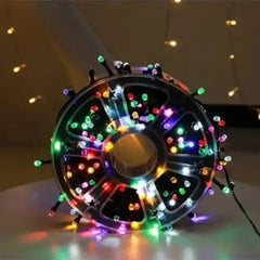 Instalație Rolă de Crăciun 100m cu 500 LED-uri Diamant – Pentru Exterior și Interior
