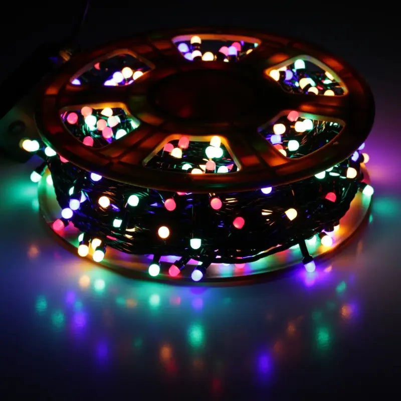 Instalație Liniară de Crăciun 100 m cu 480 LED-uri – Exterior și Interior