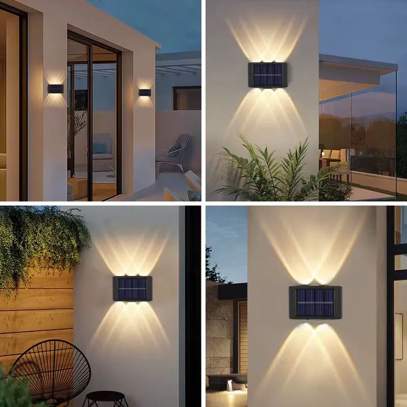 Set 2 Lămpi de Perete cu iluminare sus si jos 4 LED-uri - imagine 2