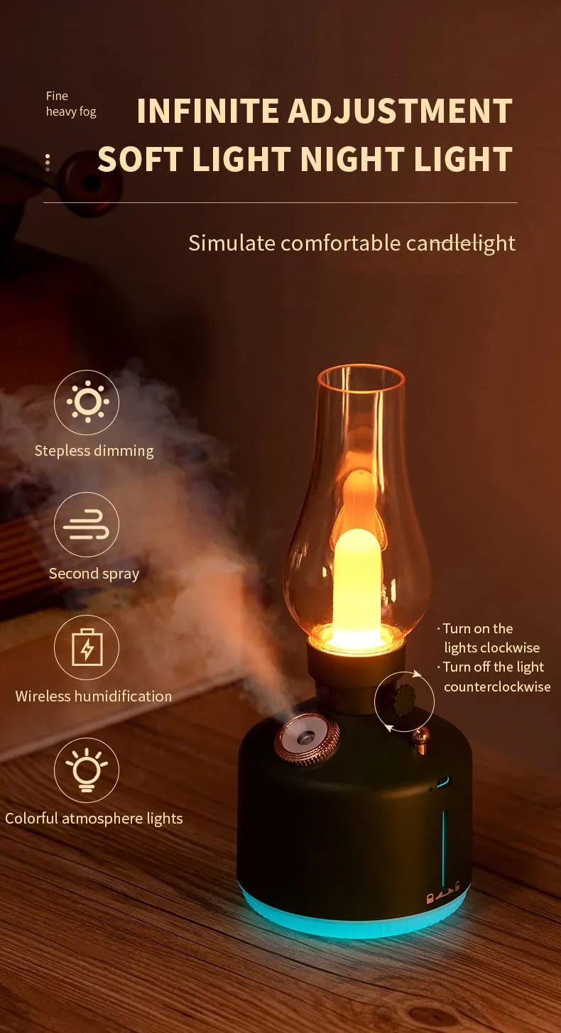Difuzor Aromaterapie și Umidificator Reîncărcabil - imagine 7