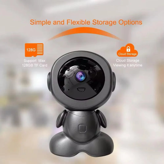 Camera de supraveghere inteligenta pentru interior cu WiFi si control prin aplicatie V380 Pro - imagine 2