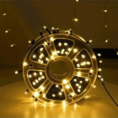 Instalație Rolă de Crăciun 100m cu 500 LED-uri Diamant – Pentru Exterior și Interior