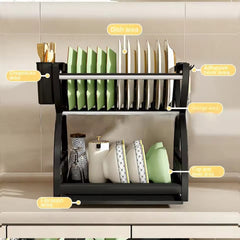 Suport Vase Bucătărie 2 Niveluri