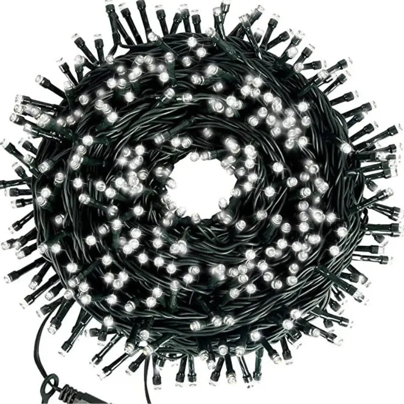 Instalație Liniară de Crăciun 100 m cu 480 LED-uri – Exterior și Interior