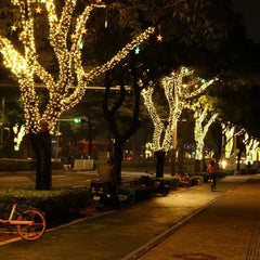 Instalație Liniară de Crăciun 100 m cu 480 LED-uri – Exterior și Interior - imagine 6