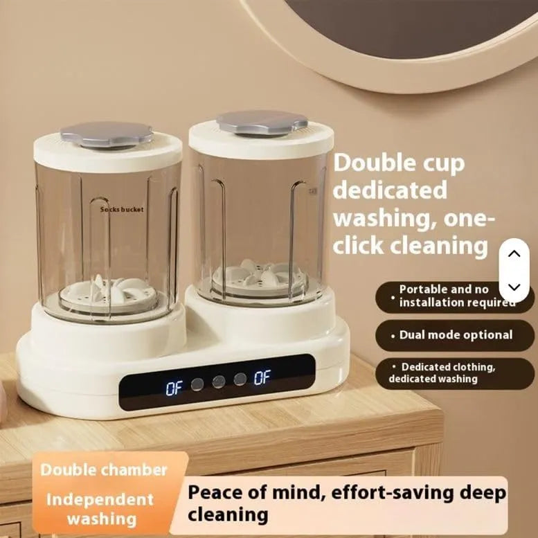 Mașină de Spălat Portabilă pentru Lenjerie și Articole Delicate - imagine 3