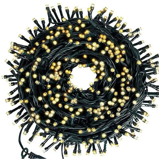 Instalație Liniară de Crăciun 100 m cu 480 LED-uri – Exterior și Interior