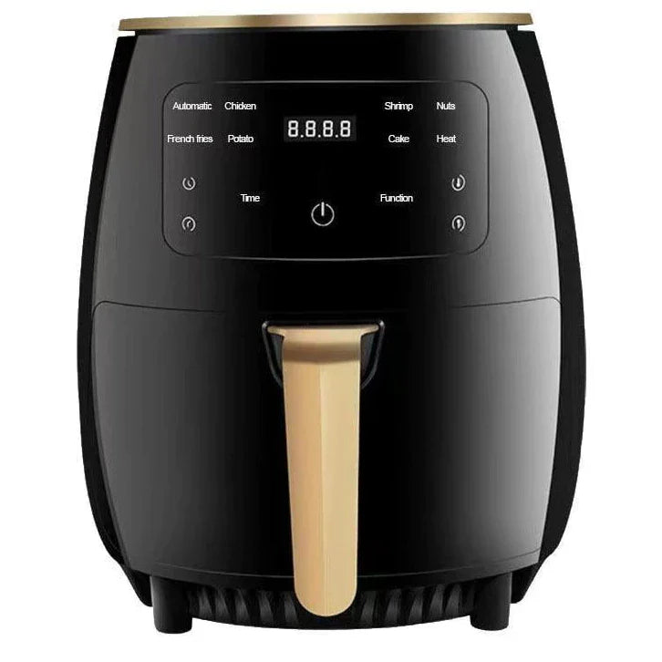 Friteuză cu Aer Cald 6L – 2400W, Touch LCD, Fără Ulei, Gătit Sănătos - imagine 3