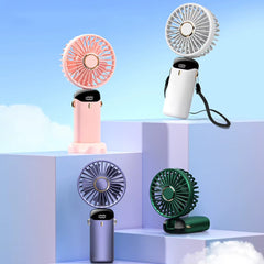 Ventilatoare portabile mici, disponibile în mai multe culori