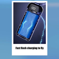 Ventilatoare portabile roz cu display LED și bază de susținere